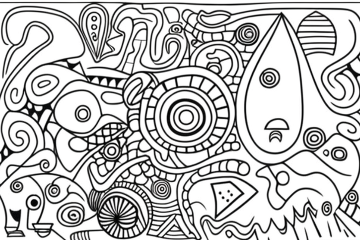 Trippy Adult Coloring Pages - creativitycolor.com