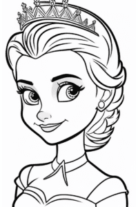 Elsa Coloring Pages - creativitycolor.com